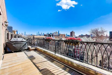 Tiny photo for 1518 W Cortez Street #3W, Chicago, IL 60642 (MLS # 12595604)