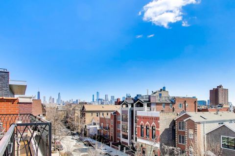 Tiny photo for 1518 W Cortez Street #3W, Chicago, IL 60642 (MLS # 12595604)