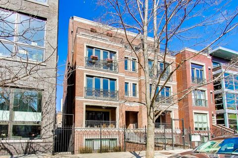 Tiny photo for 1518 W Cortez Street #3W, Chicago, IL 60642 (MLS # 12595604)
