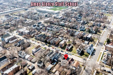 Tiny photo for 7307 S Peoria Street, Chicago, IL 60621 (MLS # 12598560)