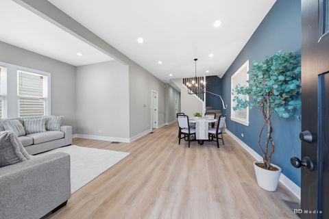 Tiny photo for 7307 S Peoria Street, Chicago, IL 60621 (MLS # 12598560)