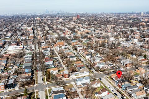Tiny photo for 7307 S Peoria Street, Chicago, IL 60621 (MLS # 12598560)