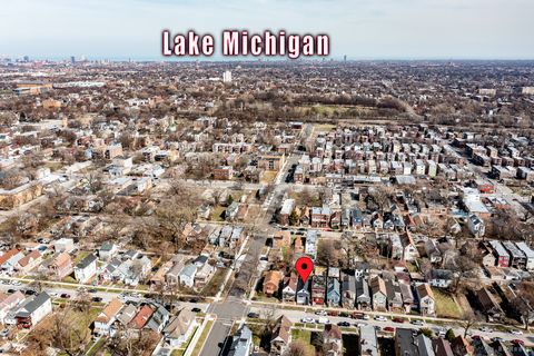 Tiny photo for 7307 S Peoria Street, Chicago, IL 60621 (MLS # 12598560)