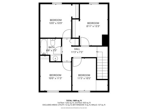 Tiny photo for 128 Fairview Lane, Streamwood, IL 60107 (MLS # 12577598)