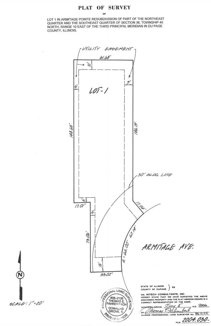LOT 1 Armitage Avenue