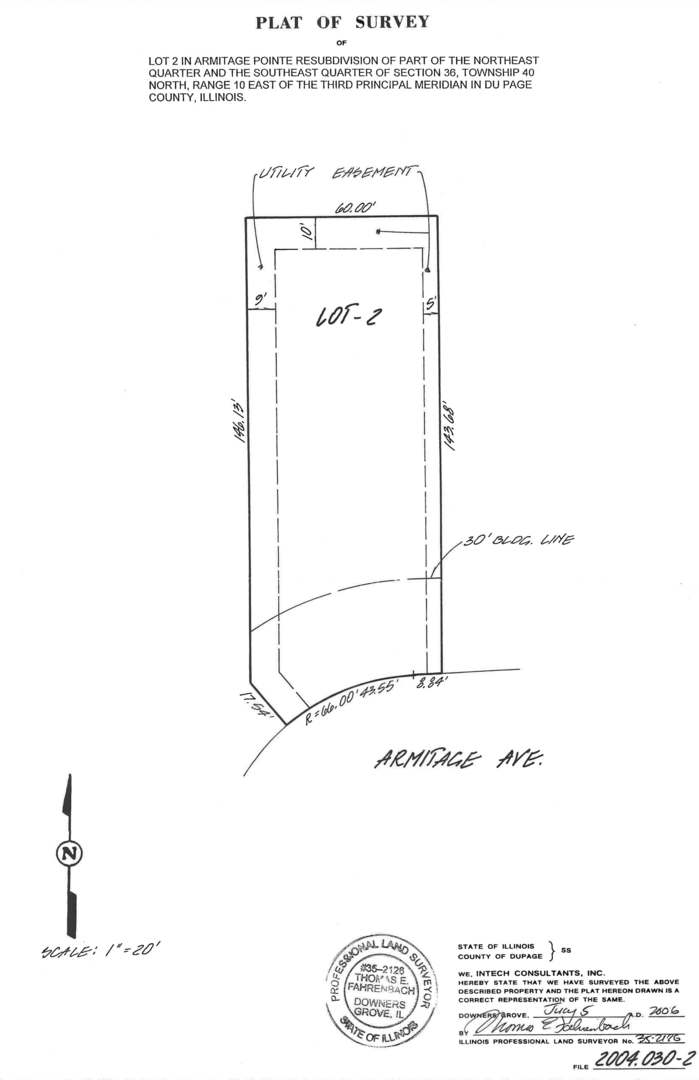 LOT 1 Armitage Avenue