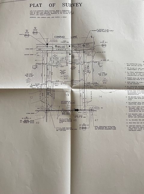 Tiny photo for 1360 Conrad Lane, Lake Zurich, IL 60047 (MLS # 12562409)