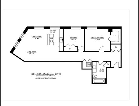 Tiny photo for 1550 S Blue Island Avenue #900, Chicago, IL 60608 (MLS # 12617486)