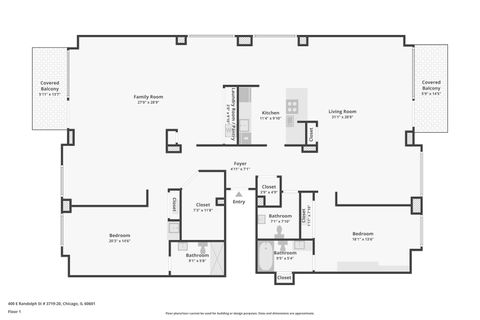 Tiny photo for 400 E Randolph Street #3719-20, Chicago, IL 60601 (MLS # 12549696)