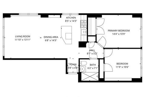 Tiny photo for 3950 N Lake Shore Drive #1100A, Chicago, IL 60613 (MLS # 12682949)
