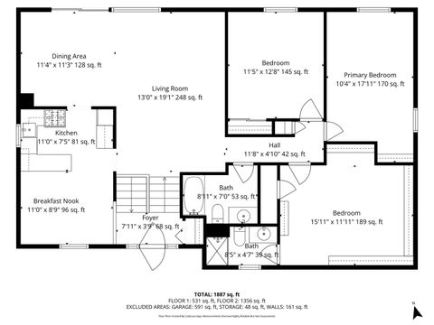 Tiny photo for 5449 Arlington Drive, Hanover Park, IL 60133 (MLS # 12531572)