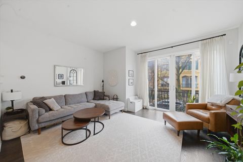 Tiny photo for 527 N Peoria Street, Chicago, IL 60642 (MLS # 12622760)