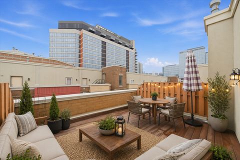 Tiny photo for 527 N Peoria Street, Chicago, IL 60642 (MLS # 12622760)