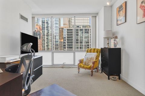 Tiny photo for 8 E Randolph Street #1401, Chicago, IL 60601 (MLS # 12391929)