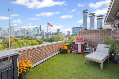 Tiny photo for 616 N MAY Street #3C, Chicago, IL 60642 (MLS # 12490246)
