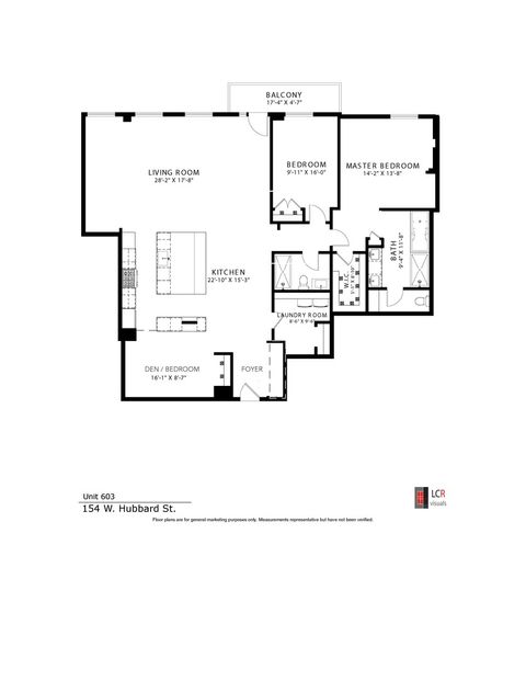 Tiny photo for 154 W Hubbard Street #603, Chicago, IL 60654 (MLS # 12419498)