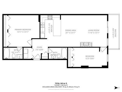 Tiny photo for 300 W Grand Avenue #312, Chicago, IL 60654 (MLS # 12492249)