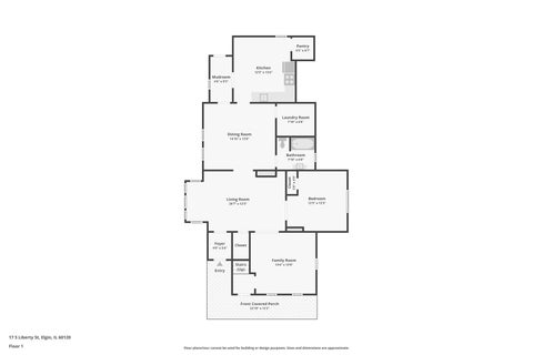 Tiny photo for 17 S Liberty Street, Elgin, IL 60120 (MLS # 12660595)