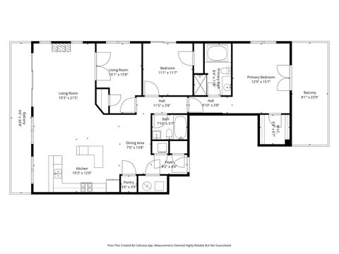Tiny photo for 852 N Damen Avenue #4B, Chicago, IL 60622 (MLS # 12591557)