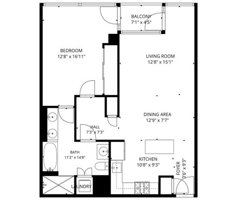 Tiny photo for 600 N Fairbanks Court #1504, Chicago, IL 60611 (MLS # 12788279)