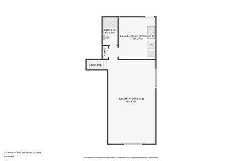 Tiny photo for 245 Amherst Avenue, Des Plaines, IL 60016 (MLS # 12622557)