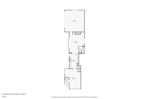 Tiny photo for 245 Amherst Avenue, Des Plaines, IL 60016 (MLS # 12622557)