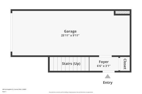 Tiny photo for 408 Farmingdale Circle #408, Vernon Hills, IL 60061 (MLS # 12532037)