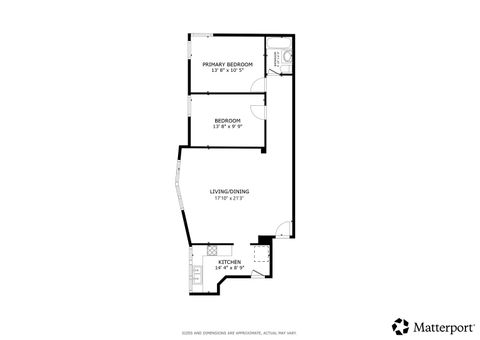 Tiny photo for 1960 W Hood Avenue #2C, Chicago, IL 60660 (MLS # 12528395)