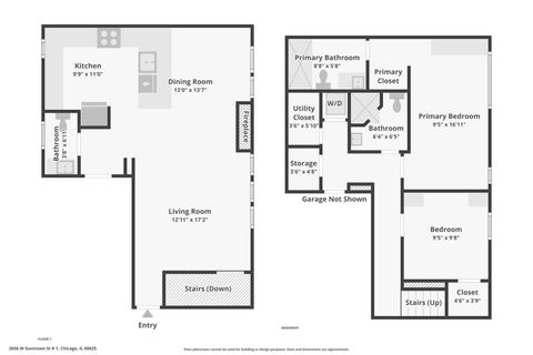 Tiny photo for 2656 W Gunnison Street #1, Chicago, IL 60625 (MLS # 12627656)