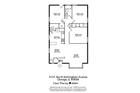 Tiny photo for 5121 N Nottingham Avenue, Chicago, IL 60656 (MLS # 12633847)