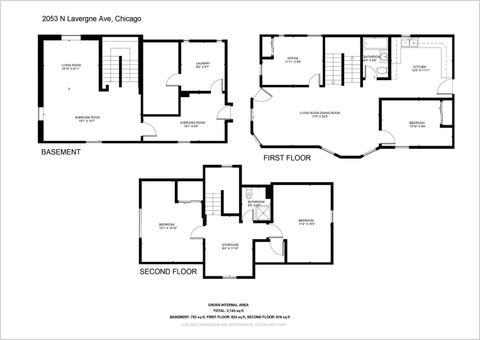 Tiny photo for 2053 N Lavergne Avenue, Chicago, IL 60639 (MLS # 12450796)