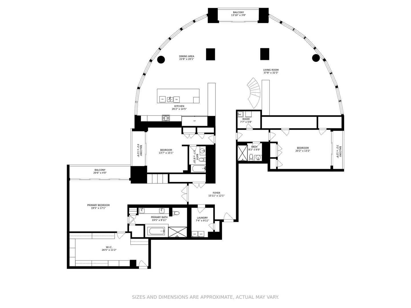Chicago, Illinois 60611, United States, 3 Bedrooms Bedrooms, ,4 BathroomsBathrooms,Residential,Active,111148