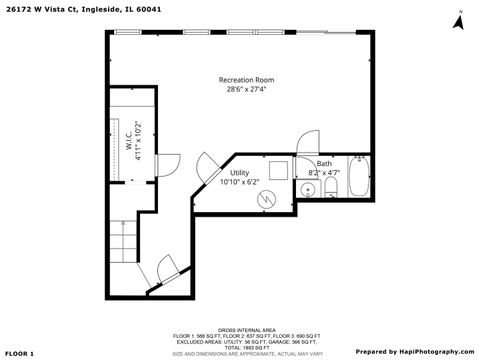 Tiny photo for 26172 W Vista Court, Ingleside, IL 60041 (MLS # 12571442)