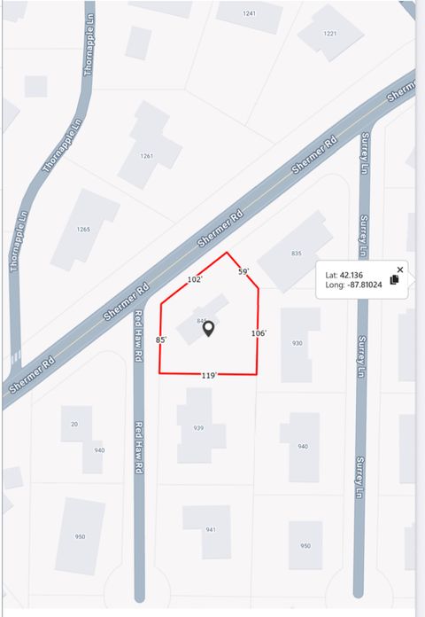 Tiny photo for 845 Shermer Road, Northbrook, IL 60062 (MLS # 12508211)