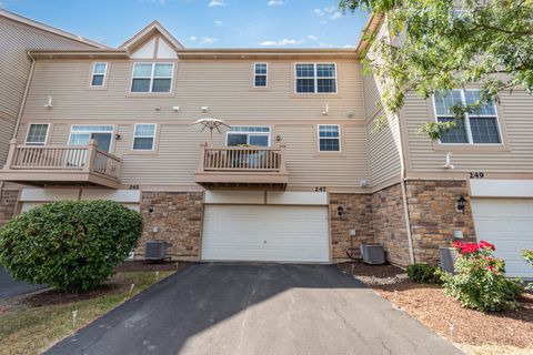 Tiny photo for 247 Bennett Drive, Carol Stream, IL 60188 (MLS # 12488401)