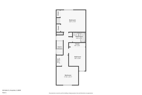 Tiny photo for 634 Robin Court, Grayslake, IL 60030 (MLS # 12502472)