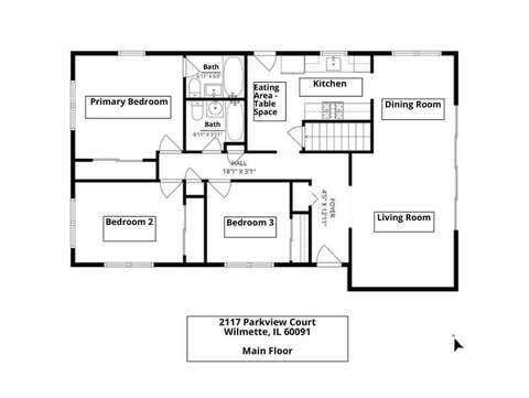 Tiny photo for 2117 Parkview Court, Wilmette, IL 60091 (MLS # 12720808)