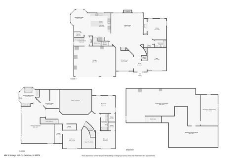 Tiny photo for 484 W Haleys Hill Court, Palatine, IL 60074 (MLS # 12576221)