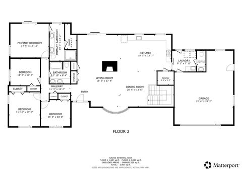 Tiny photo for 704 N Rose Farm Road, Woodstock, IL 60098 (MLS # 12687567)