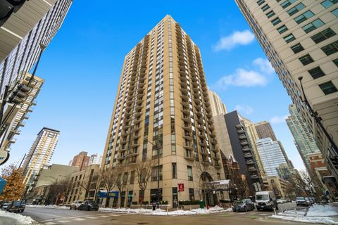 Photo of 70 W Huron Street #607, Chicago, IL 60654 (MLS # 12529786)