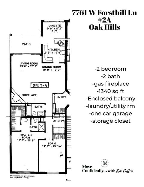 Tiny photo for 7761 W Foresthill Lane #2A, Palos Heights, IL 60463 (MLS # 12537201)