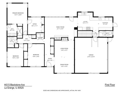 Tiny photo for 443 Blackstone Avenue, La Grange, IL 60525 (MLS # 12760189)