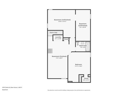 Tiny photo for 2574 Clarke Street, River Grove, IL 60171 (MLS # 12490970)