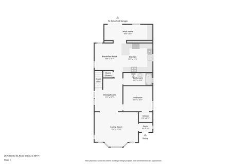 Tiny photo for 2574 Clarke Street, River Grove, IL 60171 (MLS # 12490970)
