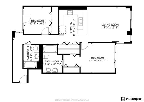 Tiny photo for 1819 S Michigan Avenue #406, Chicago, IL 60616 (MLS # 12460941)