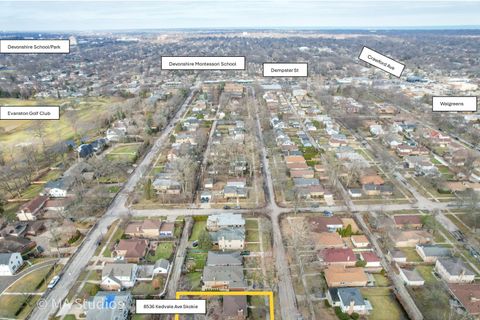 Tiny photo for 8536 Kedvale Avenue, Skokie, IL 60076 (MLS # 12542992)