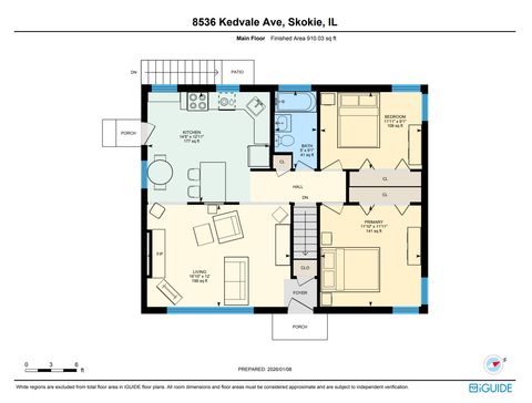 Tiny photo for 8536 Kedvale Avenue, Skokie, IL 60076 (MLS # 12542992)