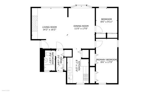 Tiny photo for 3901 N Fremont Street #3N, Chicago, IL 60613 (MLS # 12458257)