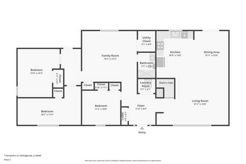 Tiny photo for 7 Derbyshire Court, Bolingbrook, IL 60440 (MLS # 12727328)
