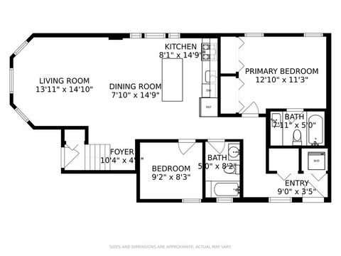 Tiny photo for 2300 N Kimball Avenue #1, Chicago, IL 60647 (MLS # 12551179)